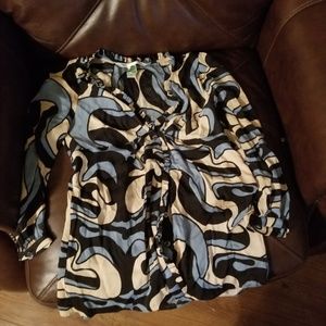 Diane von Furstenberg DVF Deidre Top Size 2